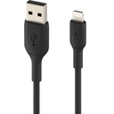 Belkin Boost PVC USB-A / Lightning kábel, 12W, 1m