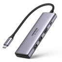 UGREEN HUB ADAPTÉR USB C PD ADAPTÉR - 2xUSB HDMI 4K 60Hz SD READER