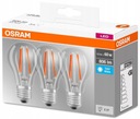 Osram 3x FILAMENT LED žiarovka E27 6,5W=60W 4000K