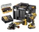 SÚPRAVA DEWALT DCD796P2 + DCG405 DCK2080P2T + BITS