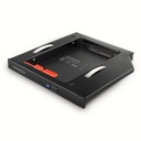 Rámček pre 2,5'' SSD-HDD pre DVD slot, RSS-CD12,