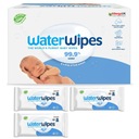 WaterWipes obrúsky pre bábätká a deti, vlhčené obrúsky na vodnej báze, 3 balenia. x 60 ks