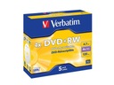 DVD+RW Verbatim 4,7 GB X4 Matt Silver (5 jewel Case)