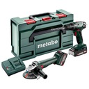 Metabo Combo Skrutkovač BS 18 + Brúska W 18 L 9-125 685204500