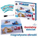 110707 MAGNETICKÉ OBRÁZKY VOZIDLÁ BRILANTNÉ DETSKÉ