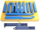 Sústružnícke nože 10x10mm + nôž 13R a 12R, sada 13 ks.