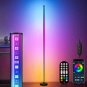 LED RGB 3D ROHOVÁ STOJNÁ LAMPA 120CM + DIAĽKOVÉ OVLÁDANIE + APLIKÁCIA