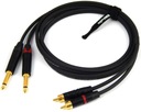 KLOTZ KÁBLOVÝ KÁBEL 2x JACK 6,3mm - RCA NEUTRIK 2m