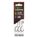 Korda Loop Rigs Klor 3ks 30lbs Veľ. 4