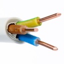 Elektroinštalačný kábel YDY 3x1,5 okrúhly – 25m.