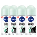 NIVEA Antiperspirant B&W Fresh Roll-on 4*50ml