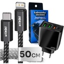 NABÍJAČKA 4XUSB ZÁSTRČKA + KÁBEL NA IPHONE