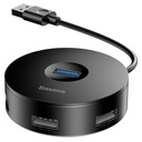 Hub USB 3.0 4-portový rozbočovač adaptéra Baseus