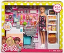 Barbie. Supermarket FRP01. Súprava s bábikou