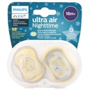 AVENT ORTODONTICKÝ cumlík SILIKON ULTRA AIR 18M+