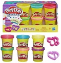 HASBRO PLAY-DOH glitrové hracie cesto 6 rúr 336g