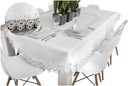 Obrus ​​obrus GUIPURA ODOLNÝ VOČI škvrnám 160x300 OVÁL