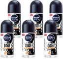 NIVEA pánsky antiperspirant Black&White 6x50ML