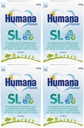 HUMANA SL BEZLAKTÓZOVÉ MLIEČNE SÓJOVÉ PROTEÍNY 650G x4