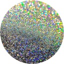 STRIEBORNÉ GLITTER PRACH HOLOGRAFICKÉ DEKORATÍVNE GLITRE 100 G