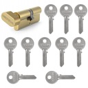 Vložka s KĽÚČOM Gerda 10 KEYS 60 mm 30/30 30x30 x 10 mm 10 KEYS