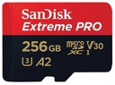 KARTA SANDISK EXTREME PRO 256 GB 200 MB/s microSDXC