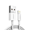 UGREEN ODOLNÝ KÁBEL USB KÁBEL - LIGHTNING MFI 2M 2.4A PRE IPHONE