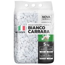 Pebble White BIANCO CARRARA (8-16 ) vrece 5 kg