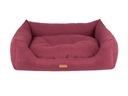 amiplay Obdĺžniková posteľ Montana Sofa L Burgundy