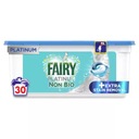 Fairy Platinum Non Bio + odstraňovač škvŕn 30 kapsúl