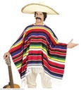 MEXICKÉ PONČO MEXICO UNISEX 150 CM DLHÉ.