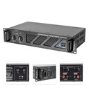 Profesionálny stereo zosilňovač 2x 480W 2U 4/8 Ohm