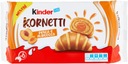 Kinder kornetti albicocca 252g marhuľové croissanty