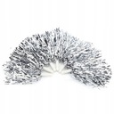 CHEERLEADER DANCER POMPON SILVER 6 KS