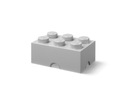 Nádoba LEGO Brick 6 (sivá)