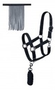 HORZE Halter+Tether+Tassels MORETON Night Navy XF