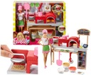 BARBIE Pizza BÁBIKA Set Pizzeria Doplnky Masa