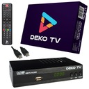 Tuner Dekodér DVBT2 DekoTV PRO Pozemná televízia DVB-T2 HEVC H.265 DEKO