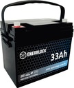 AGM BATÉRIA 12V 33AH ENERBLOCK DEEP-CYCLE