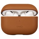 UNIQ puzdro Terra AirPods Pro 2 genuine Leather (2022/2023) hnedé/toff