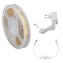 COB LED pás 3m + zdroj, stmievač, 3000K 18W