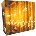 String Light Curtain LED Stars