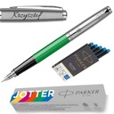 PARKER JOTTER PERO NA ŠKOLSKÉ GRAVÍROVANIE BEZPLATNÉ NÁPLŇKY