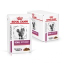 Royal Canin Renal Feline With Beef cat 12 x 85 g