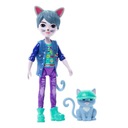 Mattel Enchantimals Cat Bábika + figúrka HNT59