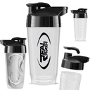 SHAKER FOR THE GYM šejkr fľaša tesná Real Pharm Shaker X biela 700ml