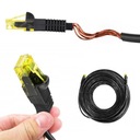 RJ45 CAT 6 U/UTP AWG24 PE CU kábel Fluke PoE 10m