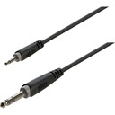 Kábel 1xJack 3,5mm S -1xJack 6,3m S 6m