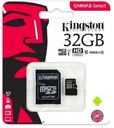 32GB MICRO SDHC PAMÄŤOVÁ KARTA KINGSTON ADAPTÉR SD