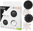 AKUKU GULE SENSORY BALLS BL/B 4ks A0469